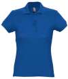 11338 Passion SOL'S Ladies Passion Cotton Piqué Polo Shirt Royal Blue colour image